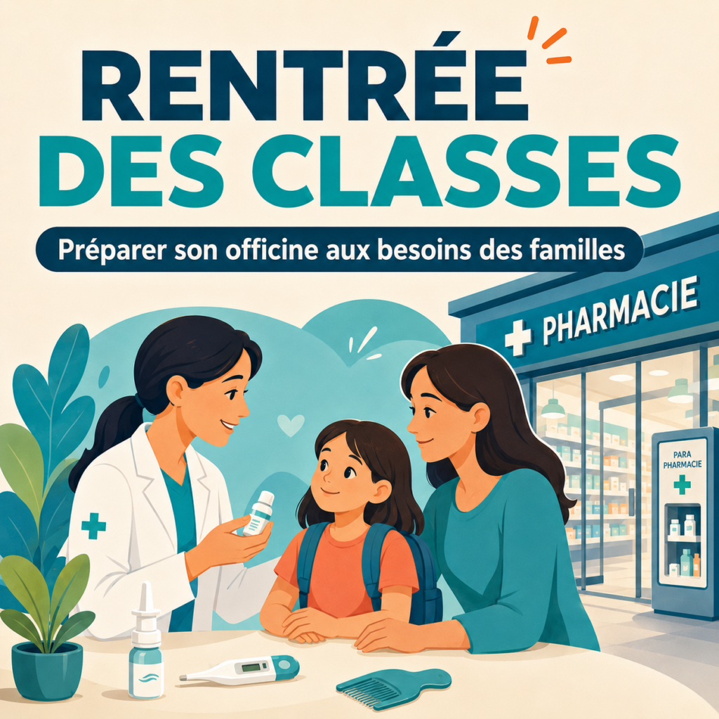 Rentrée scolaire : comment préparer son officine aux besoins des familles ?