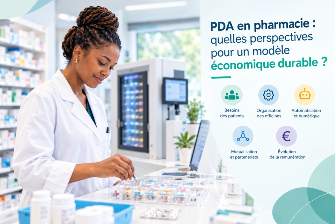 uelles perspectives pour un modèle économique durable ? La préparation des doses à administrer (PDA) s’inscrit progressivement dans l’évolution des pratiques de dispensation en pharmacie.